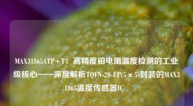 MAX31865ATP+T：高精度铂电阻温度检测的工业级核心——深度解析TQFN-20-EP(5×5)封装的MAX31865温度传感器IC  