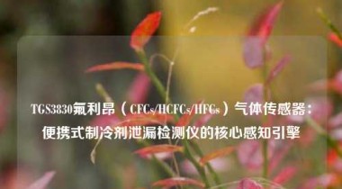 TGS3830氟利昂（CFCs/HCFCs/HFCs）气体传感器：便携式制冷剂泄漏检测仪的核心感知引擎