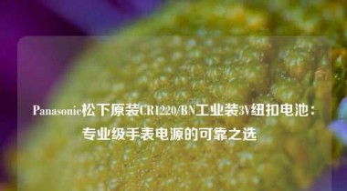 Panasonic松下原装CR1220/BN工业装3V纽扣电池：专业级手表电源的可靠之选  
