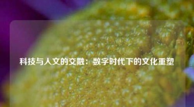 科技与人文的交融：数字时代下的文化重塑