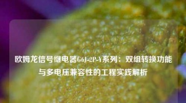 欧姆龙信号继电器G6J-2P-Y系列：双组转换功能与多电压兼容性的工程实践解析