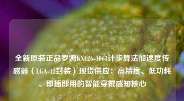 全新原装正品罗姆KX126-1063计步算法加速度传感器（LGA-12封装）现货供应：高精度、低功耗、即插即用的智能穿戴感知核心