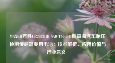 MAXEII万胜CR2032HR SA0-T60 T41耐高温汽车胎压检测传感器专用电池：技术解析、应用价值与行业意义  
