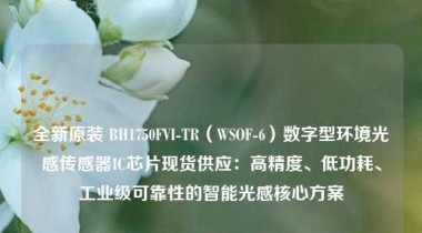 全新原装 BH1750FVI-TR（WSOF-6）数字型环境光感传感器IC芯片现货供应：高精度、低功耗、工业级可靠性的智能光感核心方案