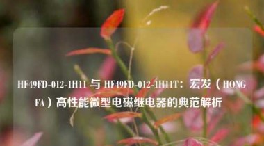 HF49FD-012-1H11 与 HF49FD-012-1H11T：宏发（HONGFA）高性能微型电磁继电器的典范解析  