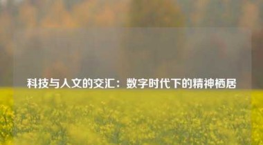 科技与人文的交汇：数字时代下的精神栖居