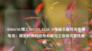 SEIKO/SII/精工MS412FE-FL26E 3V电脑主板可充电锂电池：精密时序的隐形心脏与工业级可靠性典范  