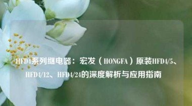 HFD4系列继电器：宏发（HONGFA）原装HFD4/5、HFD4/12、HFD4/24的深度解析与应用指南  
