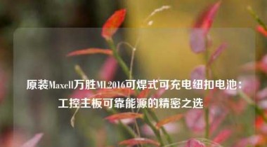 原装Maxell万胜ML2016可焊式可充电纽扣电池：工控主板可靠能源的精密之选  