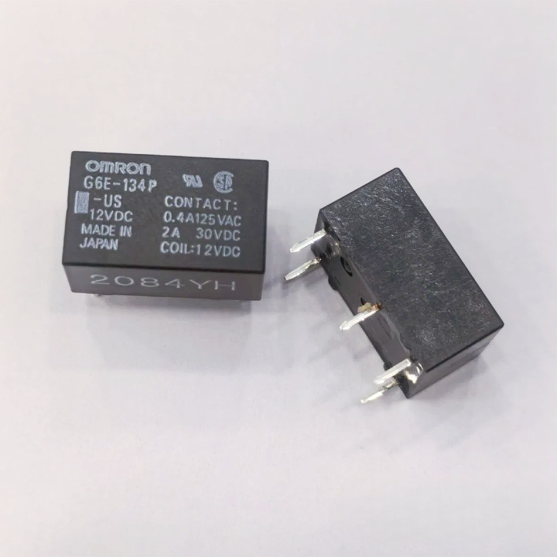 全新原装正品 欧姆龙信号继电器G6E-134P-ST-US 5V 12V 24V 5脚2A