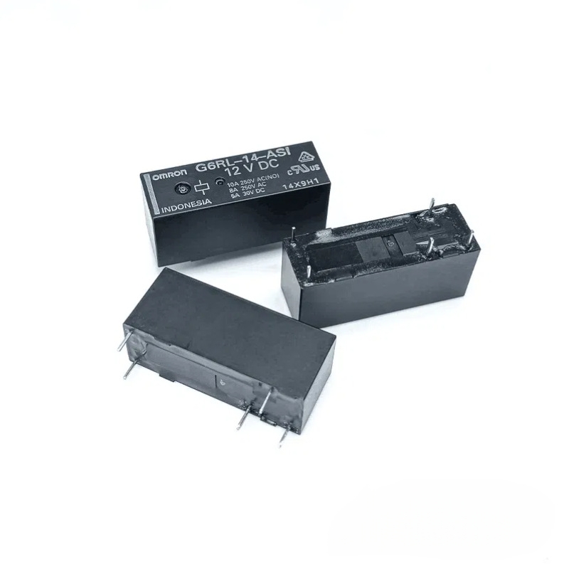 原装欧姆龙功率继电器G6RL-14-ASI-12VDC 一组转换5脚10A全新现货
