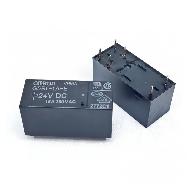 G5RL-1A-E-24VDC原装欧姆龙继电器G5RL-1A-E-12VDC一组常开6脚16A