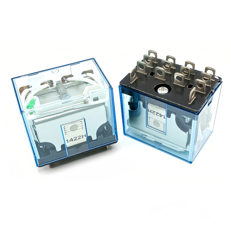 原装欧姆龙中间继电器LY4N-J 24VDC四开四闭LY4N-J 12VDC 14脚10A