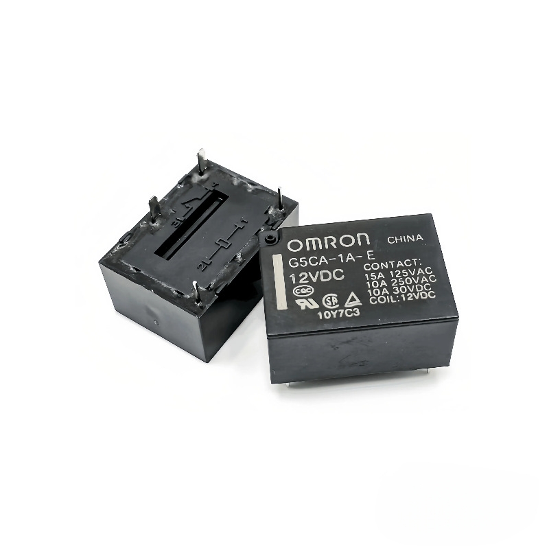 全新原装现货正品欧姆龙继电器G5CA-1A-E-5VDC 5v 12v 24v 4脚10A