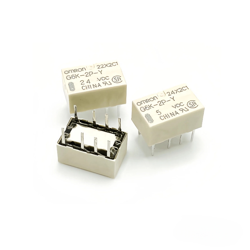 G6K-2P-Y-3VDC 4.5v 5v 12v 24v 8脚2A 全新原装欧姆龙信号继电器