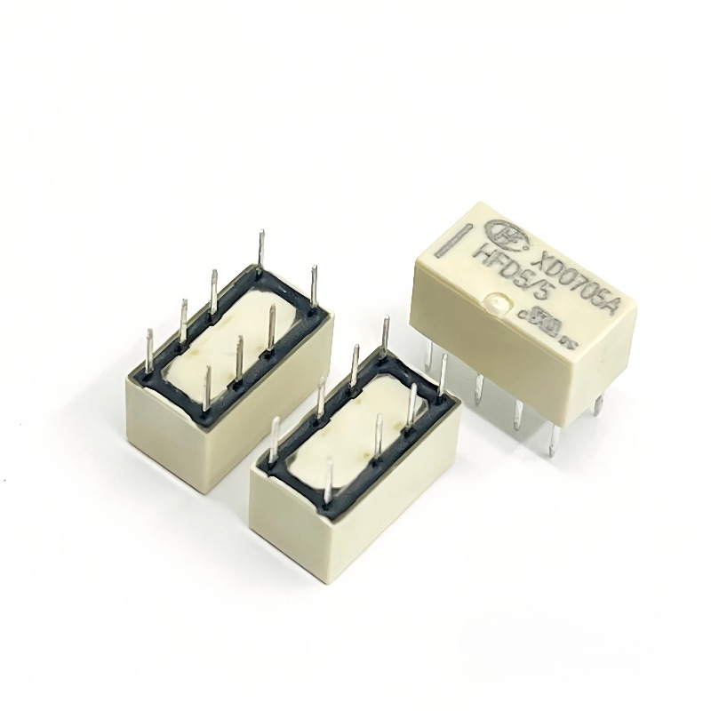 HFD5/5 HFD5/5-SR功率继电器 8脚2A电压5v 贴片直插 宏发全新原装