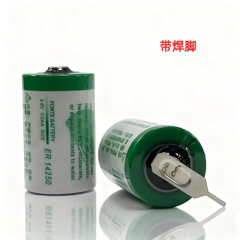 FORTE孚特ER14250 锂电池LS14250 3.6V台达编程器物联网PLC 1/2AA