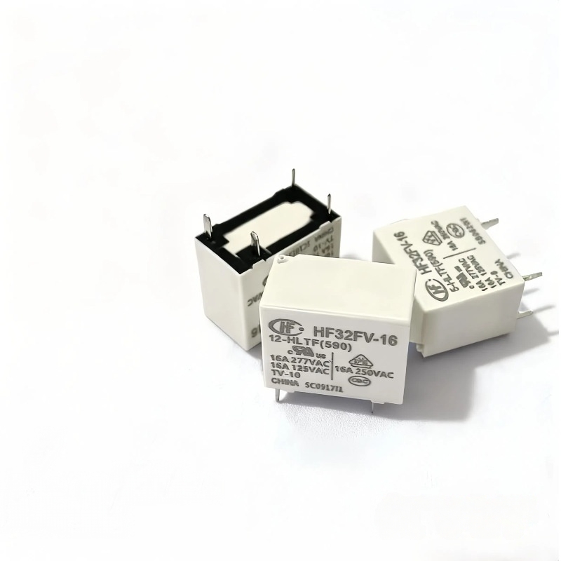HF32FV-16/12-HLTF(590) HF32FV-16/24-HLTF 4脚宏发功率继电器