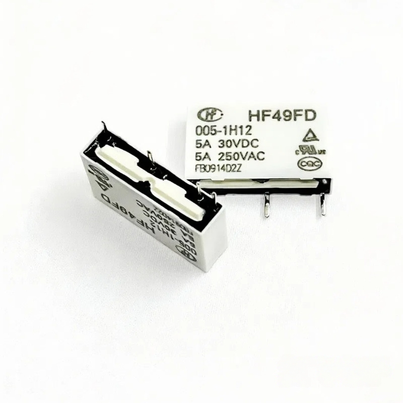 HF49FD-005-1H12 HF49FD-012-024-1H12T常开4脚5A 原装宏发继电器