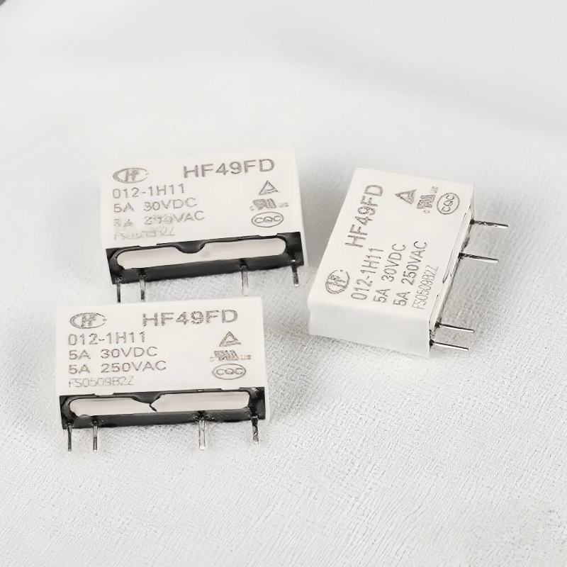 HF49FD-012-1H11 HF49FD-012-1H11T一组常开4脚5A 原装宏发继电器