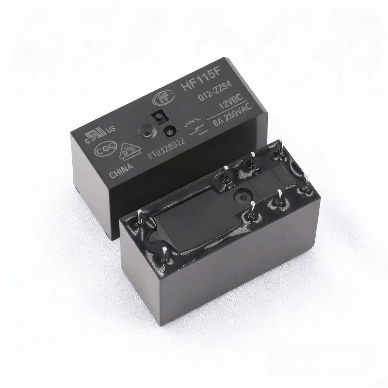 HF115F-012-2ZS4 HF115F-110-2ZS4两组转换 8脚8A 宏发功率继电器