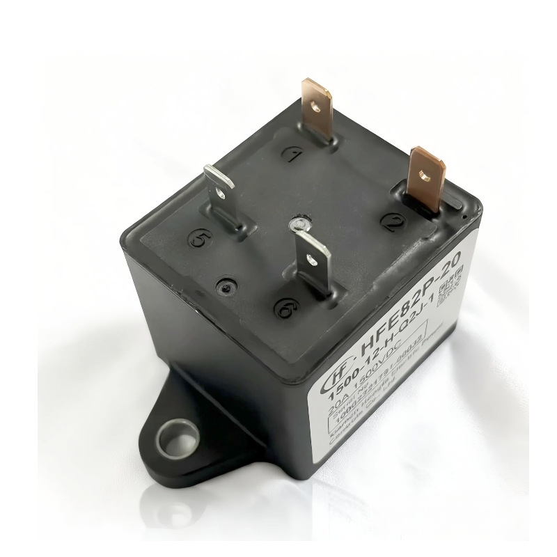 HFE82P-20-1500-12-H-Q2J-1单线圈 HF宏发功率高压直流接触继电器