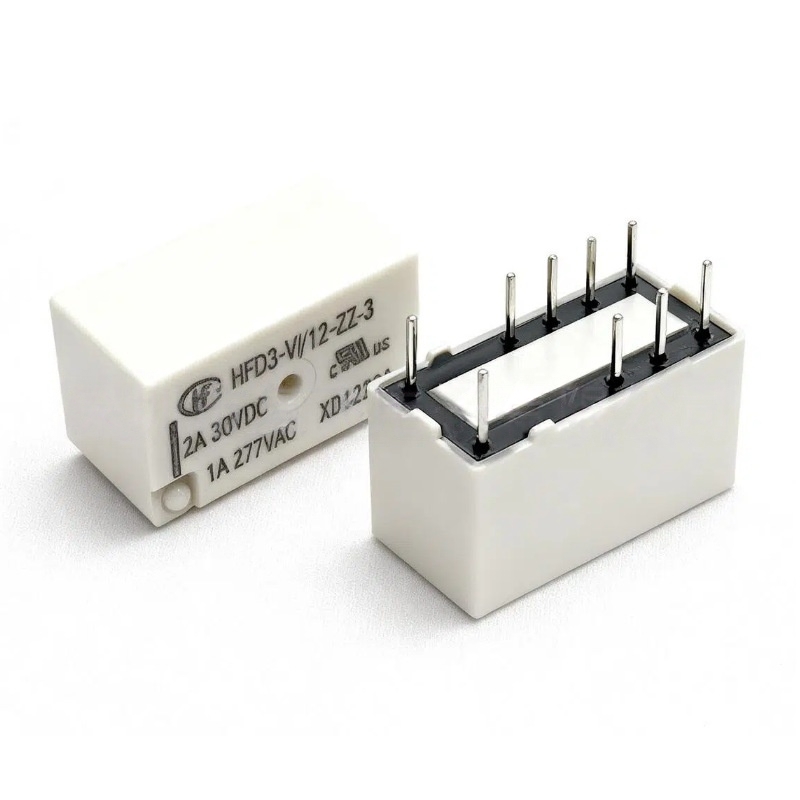 HFD3-VI/12-2Z-3 HFD3-VI/24-2Z-3SR两组转换2A8脚宏发信号继电器