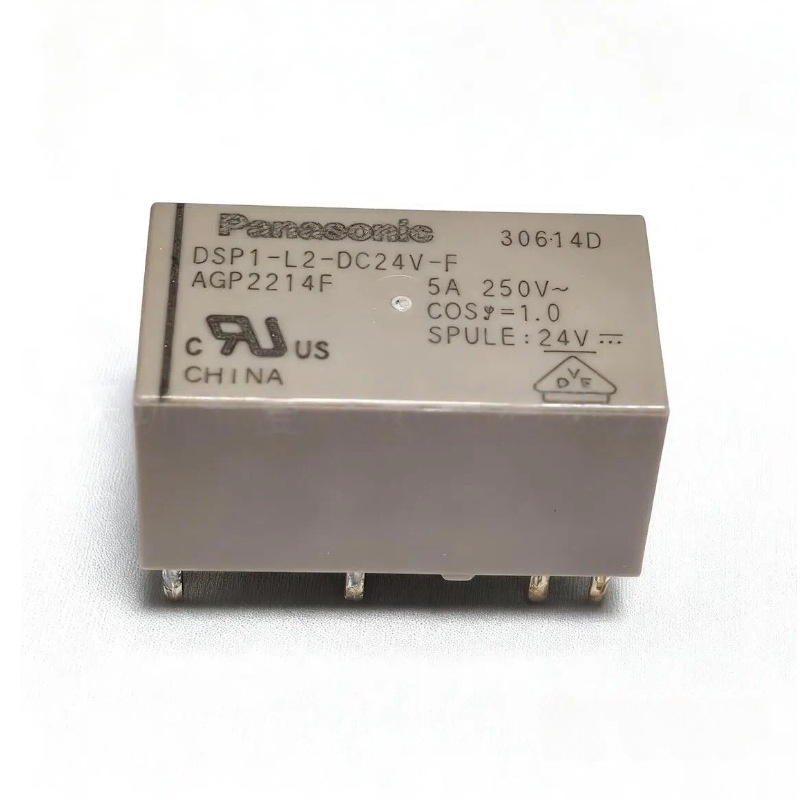 DSP1-L2-DC24V-F双磁保持全新24V松下功率继电器1组转换5A负载8脚