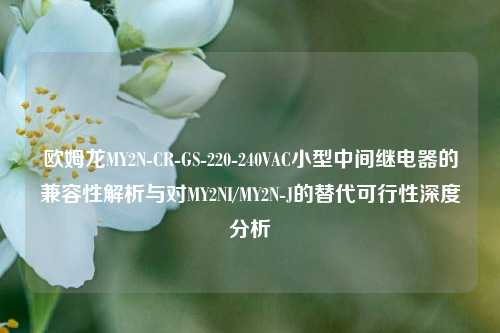 欧姆龙MY2N-CR-GS-220-240VAC小型中间继电器的兼容性解析与对MY2NI/MY2N-J的替代可行性深度分析 欧姆龙MY2N-CR-GS-220-240VAC小型中间继电器的兼容性解析与对MY2NI/MY2N-J的替代可行性深度分析